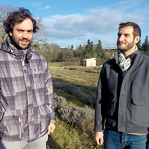 Terroir et territoire, producteurs locaux : Sylvain Quet et Antoine Lecointre Terroir et territoire, producteurs locaux : Sylvain Quet et Antoine Lecointre